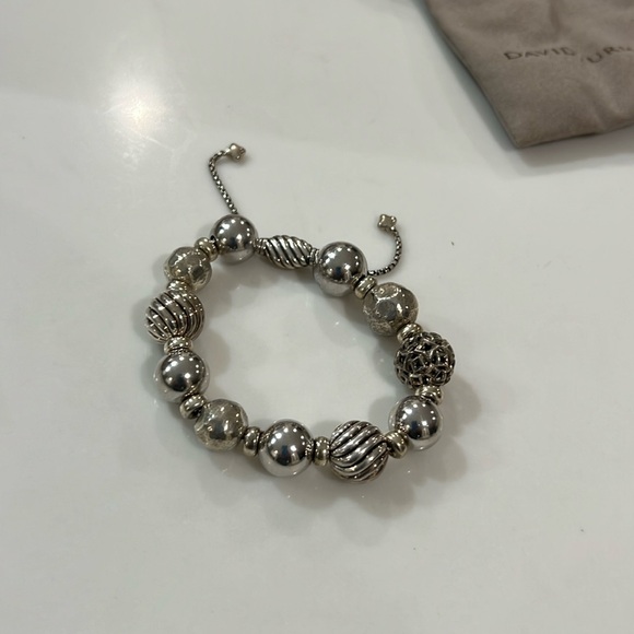 David Yurman Sterling Silver Elements Bracelet - Picture 2 of 7
